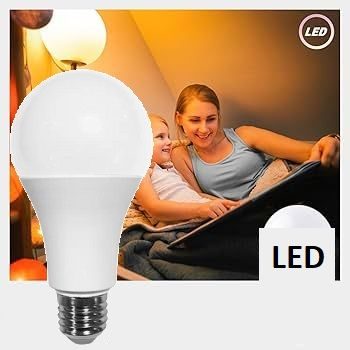 LED BULB 18W WARM WHITE
