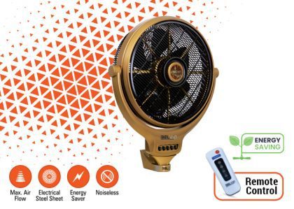 LOUVER BRACKET FAN GOLDEN
