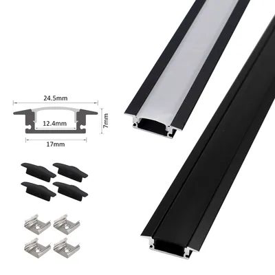 PROFILE 17MM COLAR BLACK